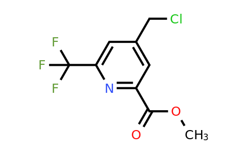 CAS 1393569-35-1 | Methyl 4-(chloromethyl)-6-(trifluoromethyl)pyridine-2-carboxylate
