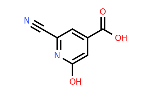 CAS 1393569-42-0 | 2-Cyano-6-hydroxyisonicotinic acid