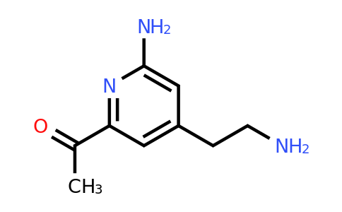 CAS 1393569-46-4 | 1-[6-Amino-4-(2-aminoethyl)pyridin-2-YL]ethanone