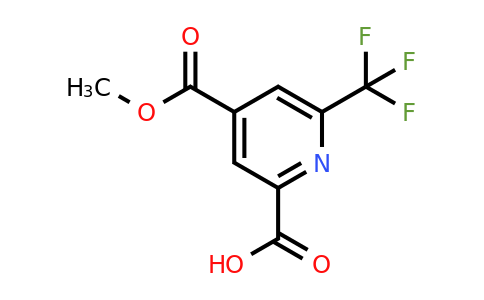 CAS 1393569-47-5 | 4-(Methoxycarbonyl)-6-(trifluoromethyl)pyridine-2-carboxylic acid
