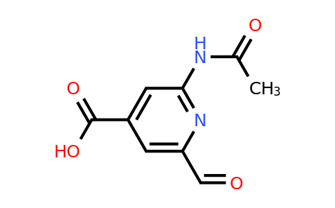 CAS 1393569-49-7 | 2-(Acetylamino)-6-formylisonicotinic acid