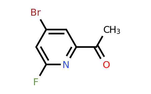 CAS 1393569-58-8 | 1-(4-Bromo-6-fluoropyridin-2-YL)ethanone