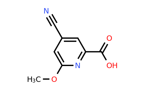CAS 1393569-61-3 | 4-Cyano-6-methoxypyridine-2-carboxylic acid