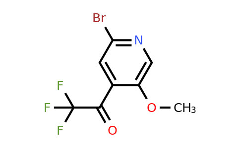 CAS 1393569-62-4 | 1-(2-Bromo-5-methoxypyridin-4-YL)-2,2,2-trifluoroethanone