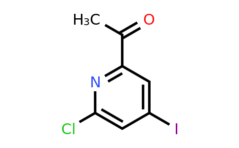 CAS 1393569-63-5 | 1-(6-Chloro-4-iodopyridin-2-YL)ethanone