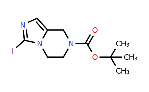 CAS 1393569-69-1 | Tert-butyl 3-iodo-5,6-dihydroimidazo[1,5-A]pyrazine-7(8H)-carboxylate