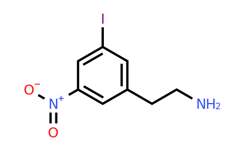 CAS 1393569-77-1 | 2-(3-Iodo-5-nitrophenyl)ethanamine