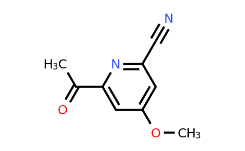CAS 1393569-79-3 | 6-Acetyl-4-methoxypyridine-2-carbonitrile