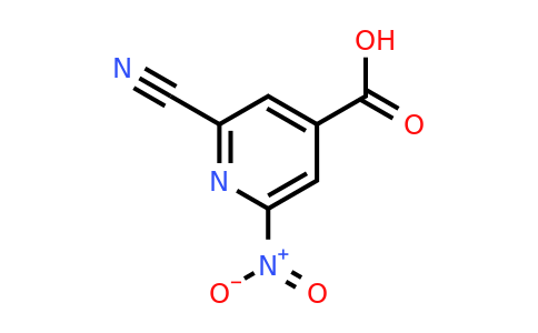 CAS 1393569-80-6 | 2-Cyano-6-nitroisonicotinic acid