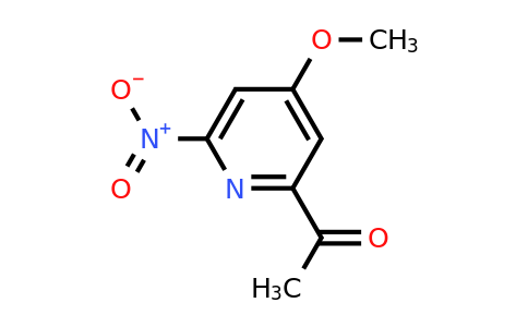CAS 1393569-86-2 | 1-(4-Methoxy-6-nitropyridin-2-YL)ethanone