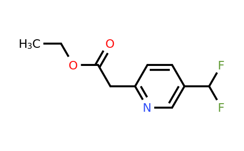 CAS 1393569-87-3 | Ethyl [5-(difluoromethyl)pyridin-2-YL]acetate