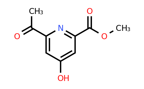 CAS 1393569-93-1 | Methyl 6-acetyl-4-hydroxypyridine-2-carboxylate