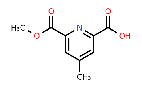 CAS 1393569-96-4 | 6-(Methoxycarbonyl)-4-methylpyridine-2-carboxylic acid