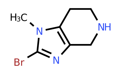 CAS 1393569-98-6 | 2-Bromo-1-methyl-4,5,6,7-tetrahydro-1H-imidazo[4,5-C]pyridine