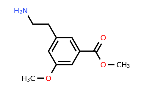 CAS 1393570-00-7 | Methyl 3-(2-aminoethyl)-5-methoxybenzoate