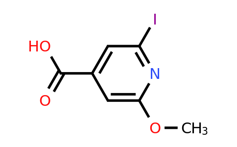 CAS 1393570-02-9 | 2-Iodo-6-methoxyisonicotinic acid