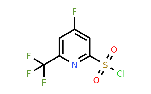 CAS 1393570-05-2 | 4-Fluoro-6-(trifluoromethyl)pyridine-2-sulfonyl chloride