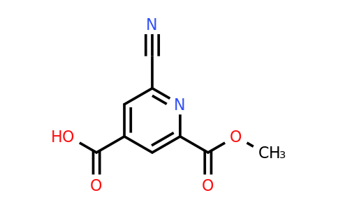 CAS 1393570-11-0 | 2-Cyano-6-(methoxycarbonyl)isonicotinic acid