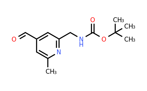 CAS 1393570-39-2 | Tert-butyl (4-formyl-6-methylpyridin-2-YL)methylcarbamate