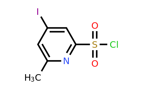 CAS 1393570-41-6 | 4-Iodo-6-methylpyridine-2-sulfonyl chloride