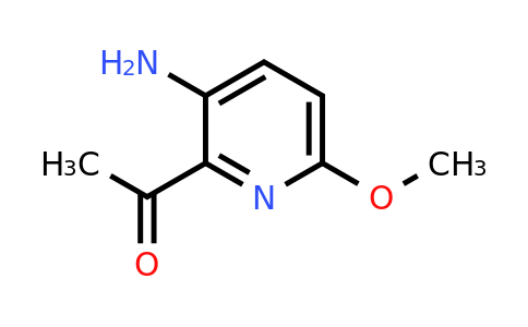 CAS 1393570-51-8 | 1-(3-Amino-6-methoxypyridin-2-YL)ethanone