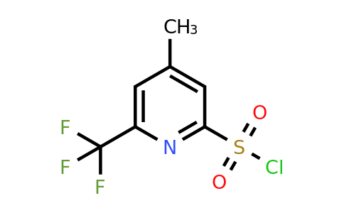 CAS 1393570-54-1 | 4-Methyl-6-(trifluoromethyl)pyridine-2-sulfonyl chloride