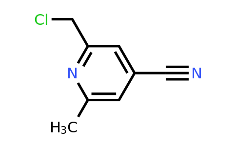 CAS 1393570-61-0 | 2-(Chloromethyl)-6-methylisonicotinonitrile