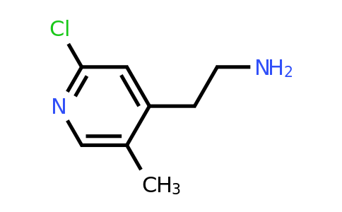 CAS 1393570-63-2 | 2-(2-Chloro-5-methylpyridin-4-YL)ethanamine