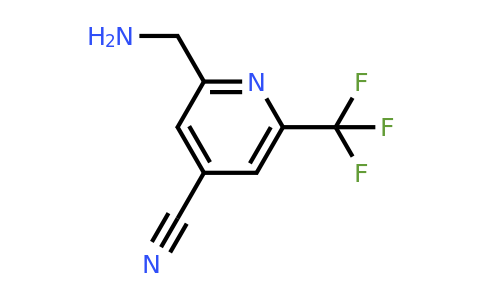 CAS 1393570-65-4 | 2-(Aminomethyl)-6-(trifluoromethyl)isonicotinonitrile