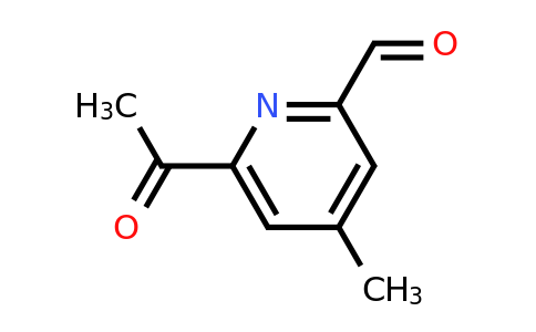 CAS 1393570-66-5 | 6-Acetyl-4-methylpyridine-2-carbaldehyde