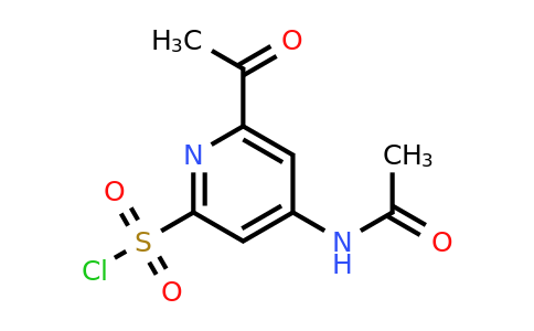 CAS 1393570-68-7 | 6-Acetyl-4-(acetylamino)pyridine-2-sulfonyl chloride