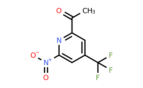 CAS 1393570-80-3 | 1-[6-Nitro-4-(trifluoromethyl)pyridin-2-YL]ethanone