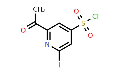 CAS 1393570-81-4 | 2-Acetyl-6-iodopyridine-4-sulfonyl chloride