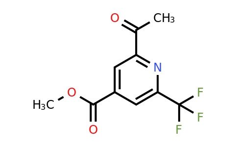 CAS 1393570-88-1 | Methyl 2-acetyl-6-(trifluoromethyl)isonicotinate