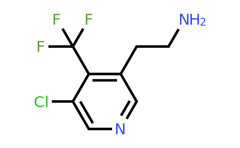 CAS 1393570-91-6 | 2-[5-Chloro-4-(trifluoromethyl)pyridin-3-YL]ethanamine