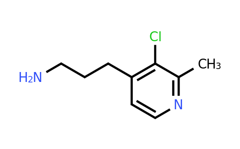 CAS 1393570-92-7 | 3-(3-Chloro-2-methylpyridin-4-YL)propan-1-amine
