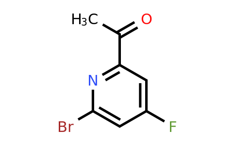 CAS 1393570-99-4 | 1-(6-Bromo-4-fluoropyridin-2-YL)ethanone