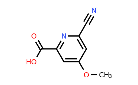 CAS 1393571-02-2 | 6-Cyano-4-methoxypyridine-2-carboxylic acid