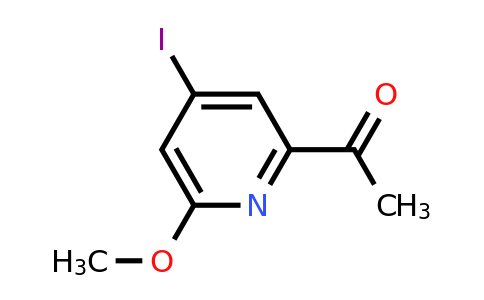 CAS 1393572-01-4 | 1-(4-Iodo-6-methoxypyridin-2-YL)ethanone