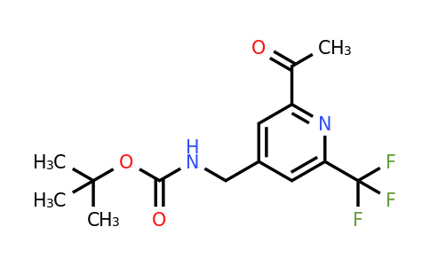 CAS 1393572-05-8 | Tert-butyl [2-acetyl-6-(trifluoromethyl)pyridin-4-YL]methylcarbamate