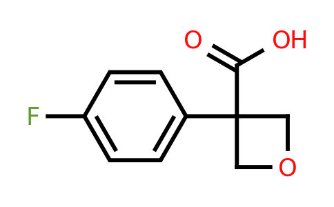 CAS 1393572-06-9 | 3-(4-Fluorophenyl)oxetane-3-carboxylic acid