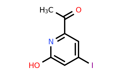 CAS 1393572-10-5 | 1-(6-Hydroxy-4-iodopyridin-2-YL)ethanone