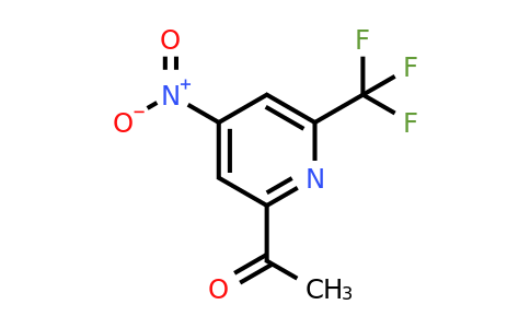 CAS 1393572-27-4 | 1-[4-Nitro-6-(trifluoromethyl)pyridin-2-YL]ethanone