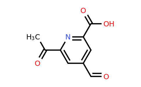 CAS 1393572-28-5 | 6-Acetyl-4-formylpyridine-2-carboxylic acid