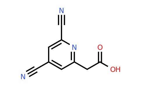 CAS 1393572-31-0 | (4,6-Dicyanopyridin-2-YL)acetic acid