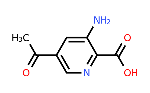CAS 1393572-32-1 | 5-Acetyl-3-aminopyridine-2-carboxylic acid