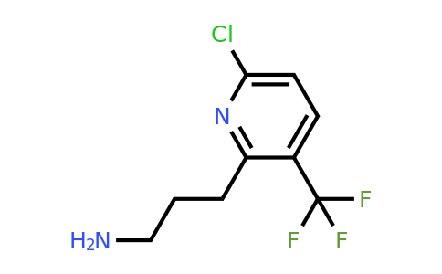 CAS 1393572-36-5 | 3-[6-Chloro-3-(trifluoromethyl)pyridin-2-YL]propan-1-amine