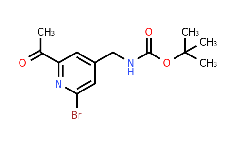CAS 1393572-41-2 | Tert-butyl (2-acetyl-6-bromopyridin-4-YL)methylcarbamate
