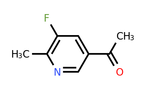 CAS 1393572-48-9 | 1-(5-Fluoro-6-methylpyridin-3-YL)ethanone
