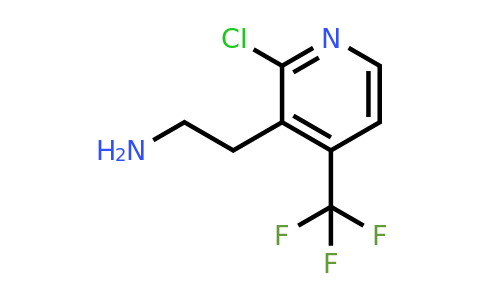 CAS 1393572-51-4 | 2-[2-Chloro-4-(trifluoromethyl)pyridin-3-YL]ethanamine